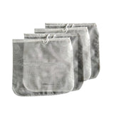 3 x Brand New Nut Milk Bags, 4 Pack 12 x 12 Reusable Food Filter Bags Strainer for Almond Milk, Juices, Tea, Yogurt, Cheese, Cold Brew, Wine, Herbs - RRP €61.2