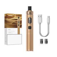 1 x RAW Customer Returns JOYETECH EGO AIO 2 Electronic Cigarette Kit, Nicotine Free Vape 0.8ohm BFC Coil, 1700mAh, USB-C, 2ml Capacity, Compatible with BF Series Coils, Tobacco Free Vape Rose Gold  - RRP €22.8