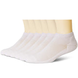 5 x Brand New  MD men s and women s short socks 6 pairs super soft sports socks, sneaker socks, ideal for sports, leisure and business WHT 43-46EU 10-13US  - RRP €105.3