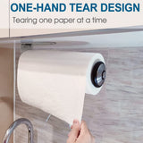 1 x Brand New Erpmlyo 1 Piece Paper Towel Holder Paper Towel Holder Under The Cabinet Itself, Towel Holder Wall Mount Paper Towel Holder Rack for The Kitchen - RRP €20.4