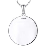 1 x Brand New JO WISDOM Mama Necklace Silver 925,Chain Pendant Mother Children Son Father Family Tree of Life with 3A Zirconia,Jewelry for Women - RRP €59.48