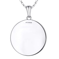 1 x Brand New JO WISDOM Mom Necklace Silver 925, Chain Pendant Mother Children Son Father Family Tree of Life with 3A Zirconia, Jewelry for Women - RRP €59.48