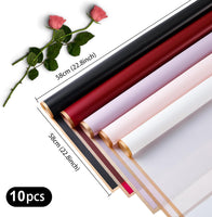 1 x RAW Customer Returns Flower Paper Red Bouquet Paper Waterproof Flower Bouquet Paper Bouquet Paper Gift Wrap Red Flower Paper Packaging,Paper for Florists Florist Paper Korean Paper Sheets - RRP €22.8