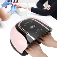 1 x Brand New 160W Nail Dryer Lamp Nail Gel Curing Light Manicure Quick Drying Nail Art Supplies 54 Lamps LED Nail Glue Machine for Professional Manicurist Household EU  - RRP €25.81