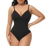 5 x Brand New Figninget Women s Bodysuit Women s Bodysuit Shaping Bodysuit Slimming Bodysuit Woman Fajas Colombianas Reductoras Y Moldeadora V-Neck Black S - RRP €120.0