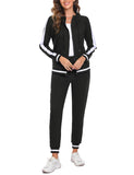 1 x RAW Customer Returns Sykooria Women s Tracksuit 2 Piece Tracksuit Long Tracksuit Women s Tracksuits Cotton Hoodie and High Waist Tracksuit Pants for Women Winter Yoga Casual Fitness Sets - RRP €35.69