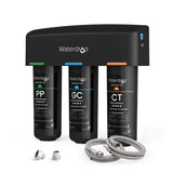 1 x RAW Customer Returns Waterdrop TSA Water Filter System, 3-Stage Under Counter Home Water Purifier, Water Filtration System, Certified by NSF ANSI 42, Removes Fluoride, Lead, Chlorine, Bad - RRP €129.99