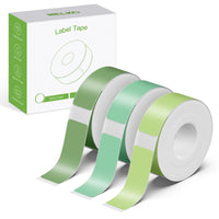 1 x RAW Customer Returns NELKO Original P21 Label Tape, Adapted Label Printing Paper, 14 x 40 mm, Standard Replacement for Laminated Labelling, Multipurpose P21, 180 Tapes Roll, 3 Rolls, Green - RRP €18.0