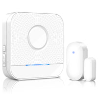 1 x RAW Customer Returns Door Sensor Doorbell BITIWEND Security Magnetic Door and Window Sensor Doorbell 1 Sensor 1 Receiver Kit with 180M Operating Range 52 Ringtones for Home Shop Office - RRP €27.99