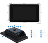 1 x RAW Customer Returns Waveshare 7 inch DSI LCD Touchscreen Display with Protective Case for Raspberry Pi 4B, 800x480 TFT Screen Monitor Capacitive Touch Display Supports Raspbian Ubuntu Kali Win 10 IoT - RRP €83.69