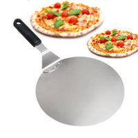 1 x RAW Customer Returns NewMum Pizza Peel - Paddle Round Cake Shovel Baking Tool Handle for Baking on Pizza, Stone, Oven and Grill - RRP €15.73