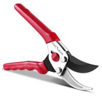 1 x RAW Customer Returns FLORA GUARD bypass garden shears, flower shears with 6.35 cm extra long, sharp, precision-ground SK5 blade, for flowers and branches up to 18 mm diameter, with juice groove - RRP €12.99