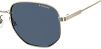 1 x RAW Customer Returns Polaroid Men s Pld 2081 S X Sunglasses, 3yg C3 Light Gold, 51 EU - RRP €38.0