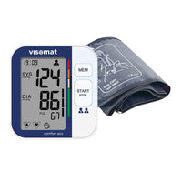 1 x RAW Customer Returns visomat 24027 comfort eco - upper arm blood pressure monitor, fully automatic and safe blood pressure measurement, validated measurement accuracy, manufacturer with over 40 years of experience, 1 piece 1 pack  - RRP €33.78