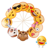 1 x RAW Customer Returns 12 pieces photo props wedding emoji photo booth props decorations Valentine s Day photo booth props for wedding wedding birthday party decorations - RRP €8.99