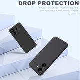 1 x RAW Customer Returns FUNHULLUN Case Compatible with Xiaomi Redmi 13C Cell Phone Case with 2 Pieces Glass Film, Microfiber Lining Protective Case Liquid Silicone Thin Soft Protection Shockproof Scratch-Resistant Case - Black - RRP €21.6