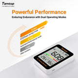 1 x RAW Customer Returns Temtop CO2 Meter, Indoor Air Quality Monitor Portable CO2 Detector, 3-in-1 CO2 Monitor Temperature Humidity and CO2 Value  - RRP €54.49