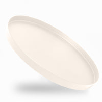 1 x RAW Customer Returns draadwerk decorative tray cream 30 cm Metal serving tray Decorative plate round Home Living Decoration - RRP €20.06