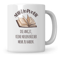 1 x RAW Customer Returns Abibliophobia Mug The Fear Of Running Out Of New Books, Bookworm Coffee Mug, Book Lover Mug Reader Coffee Mug - RRP €17.04