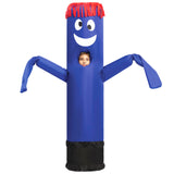 1 x RAW Customer Returns Spooktacular Creations Halloween Inflatable Costume for Kids Tube Dancer Waving Arm Halloween Tube Costume Kids-Blue - RRP €33.99