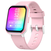 1 x RAW Customer Returns kids Smartwatch for boys and girls, IP68 waterproof children s fitness activity tracker watch, heart rate sleep monitor, 19 sports modes, pedometer, children s gifts for teenagers from 6 years pink  - RRP €35.99