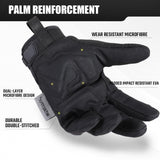 1 x RAW Customer Returns WTACTFUL Tactical Gloves,Tatical Gloves,Motorcycle Gloves,Men s Touchscreen Motorcycle Gloves for Mountain Bike, Motocross, Climbing, Security, Hiking, Motorcycle, Hunting Black XL - RRP €20.14