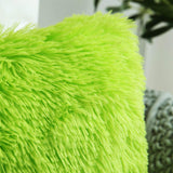 1 x Brand New MIULEE Set of 2 Cushion Covers Artificial Fur Sofa Cushions Decorative Throw Pillows Cuddly Pillows Plush Pillows Cozy Couch Cushions Super Soft Pillows Fluffy Cushion Cover for Sofa 30 x 50 cm Light Yellow - RRP €20.4