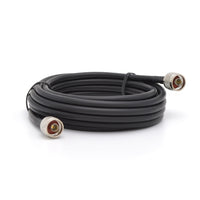 1 x RAW Customer Returns RANGEFUL N male to N male coaxial cable 10m 50ohm 5D-FB 7.5mm extension ultra low loss antenna cable WiFi RF antenna GSM 3G 4G LTE 5G router signal amplifier Lora Ham CB radio - RRP €28.96