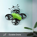 1 x RAW Customer Returns Potensic Mini Drone for Children and Beginners with 2 Batteries, RC Quadcopter, Mini Drone with Altitude Hold Mode, Start Landing with One Button, Headless Mode, Toy Drone Helicopter A20 Green - RRP €39.98