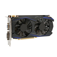 1 x RAW Customer Returns Cuifati GTX550Ti Gaming Graphics Card, 6GB GDDR5 192bit Computer Graphics Card with Dual Fans, PCIe 2.0 HDMI VGA DVI Video Graphics Card GPU for DirectX 11 800MHz Core Frequency - RRP €108.64