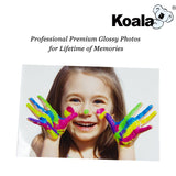 1 x RAW Customer Returns KOALA Glossy Photo Paper, 13 x 18 cm, 250 g m , 100 Sheets, with High-Quality Glossy Resin Coating, for Canon-HP-Epson Inkjet Printers - RRP €11.8