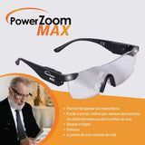 1 x RAW Customer Returns POWER ZOOM MAX Magnifying Glasses 160 with LED Light Zoom for Reading Precision Work Miniature Painting Instant Magnification Pack of 2 Units 1 Sunglasses - RRP €55.05