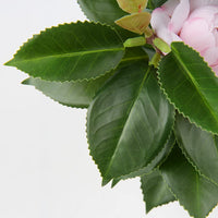 1 x RAW Customer Returns Briful Artificial Houseplant Camellia Artificial Plant Camellia Japonica in Plastic Pot Decorative Silk Flowers Camellia Artificial Flowers for Home Hotel Decoration - RRP €19.15