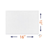 2 x RAW Customer Returns Canvas for painting set made of 100 cotton set of 5 - 30 x 40 cm, white artist panels canvas for painting painting cardboard - suitable for acrylic and oil painting as well as for sketching and drawing - RRP €33.62