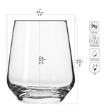 1 x RAW Customer Returns Krosno water glasses juice glasses whiskey glasses drinking glasses Set of 12 400 ML Splendour collection Home restaurants parties Gift idea wedding birthday celebration Dishwasher safe - RRP €47.99