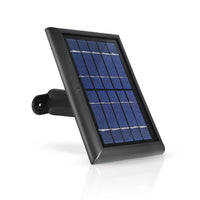 1 x RAW Customer Returns Wasserstein Solar Panel Compatible with Ring Spotlight Cam Plus Pro Battery and Ring Stick Up Cam Battery - Includes Barrel Plug with USB-C Adapter - 2W 5V Charging 1 Pack, Black  - RRP €40.33