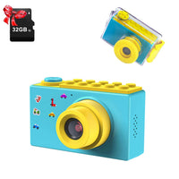 1 x RAW Customer Returns ShinePick Children s Camera Waterproof, Children s Camera with TF Card 32 GB Digital Zoom 4x 8 MP TFT LCD Display 2 Inch , Children s Camera for Birthday Gift Blue  - RRP €36.99