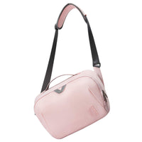 1 x RAW Customer Returns bagsmart Camera Bag Large Shoulder Bag for DSLR SLR Camera and Accessories Pink - RRP €32.99