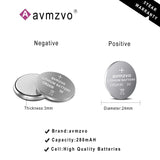 1 x RAW Customer Returns CR2430 button cell 3V lithium button cells CR 2430 batteries 8 pieces 5 year guarantee  - RRP €6.89