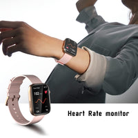 1 x RAW Customer Returns Smartwatch for men and women with telephone function, make and receive calls, fitness watch tracker with sleep monitor, heart rate monitor, 120 sports modes, sports watch, fitness watch for Android iOS - RRP €40.33