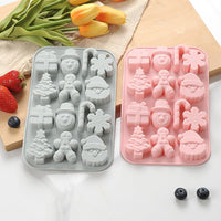 14 x Brand New YGCHEN Silicone Mold Christmas Baking Mold Silicone Chocolate Molds DIY Christmas Mold 3D Cake Baking Mold Santa Claus Christmas Tree Silicone Molds Christmas Decoration - RRP €285.6