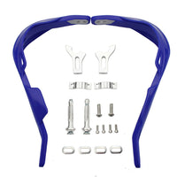 1 x RAW Customer Returns GOOFIT Replacement Motorcycle Enduro Handguards 22mm Universal Aluminum Acerbis Motocross Replacement Stand Protections Replacement for Pit Bike ATV Quad Scooter OffRoad Moped Blue - RRP €29.59