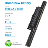 1 x RAW Customer Returns ASUNCELL 11.1V 5200mAh Laptop Battery for Acer Aspire 4551 Acer AS10D31 AS10D51 AS10D56 AS10D75 AS10D81 AS10D61 AS10D41 AS10D73 AS10D71 AS10D3E Aspire 5250 5733z 5750 7741 5733 5 5253 - RRP €24.99