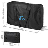 1 x RAW Customer Returns CRROEL Bicycle Transport Bag,Foldable Bicycle Bag Thickening for 26 Folding Bike Folding Bike Road Bike 700C Mountain Bike Travel Bags,Outdoor Bicycle Accessories - RRP €34.27