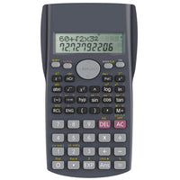 5 x RAW Customer Returns Helect Two-line Scientific Calculator, Suitable for School and Work, Black - RRP €57.95