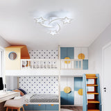 1 x RAW Customer Returns Goeco Bedroom Ceiling Light, Children s Chandelier, Modern LED Ceiling Lamp 40W 4500LM for Bedroom, Diameter 54cm Cool White 6500K - RRP €49.98