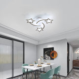 1 x RAW Customer Returns Goeco Bedroom Ceiling Light, Children s Chandelier, Modern LED Ceiling Lamp 40W 4500LM for Bedroom, Diameter 54cm Cool White 6500K - RRP €49.98