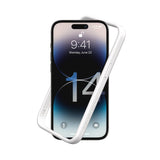 1 x RAW Customer Returns RhinoShield Bumper Case compatible with iPhone 14 Pro CrashGuard NX - Shock-absorbing protective case in a slim design - 3.5 meter drop protection - White - RRP €27.99