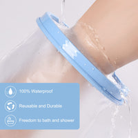 1 x RAW Customer Returns Fasola Shower Protection Leg Non-Slip, Bandage Protection Waterproof Adults For Thigh, Leg, Knee, Foot, Cast Protection Waterproof Leg Keep Wounds and Bandages Dry While Bathing - RRP €23.11