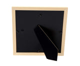 1 x RAW Customer Returns Nacnic Set of 4 Strong Square Photo Frames for Protecting and Displaying Photos, Diplomas, Posters, Art Prints. In different sizes and colors. Wood, size 25x25 cm - RRP €26.84